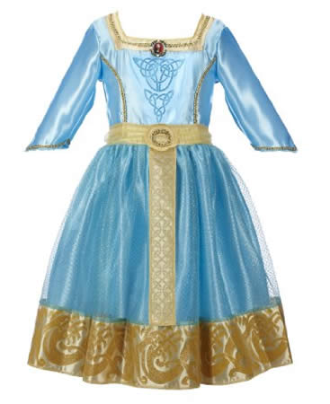 Disney Princess Brave Merida Royal Dress costume on sale
