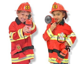 firefighter costume toddler melissa and doug