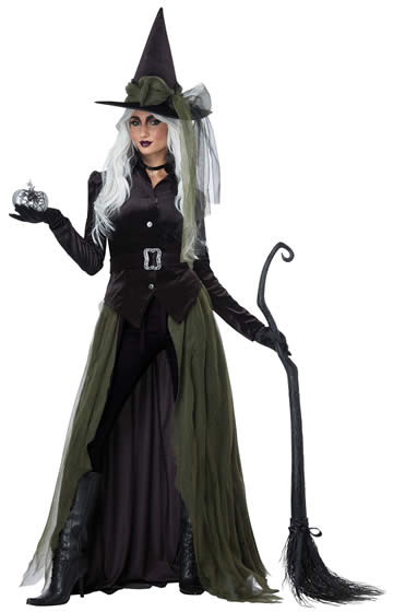 womens cool witch costume