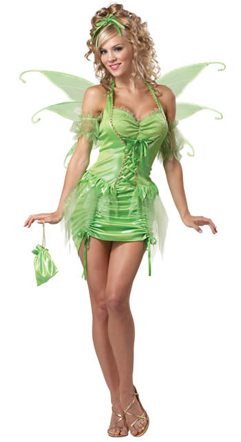 womens tinkerbell fairy costume