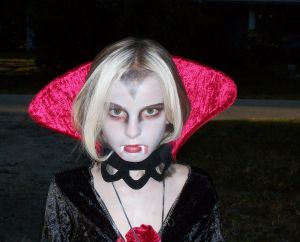 gothic halloween vampire